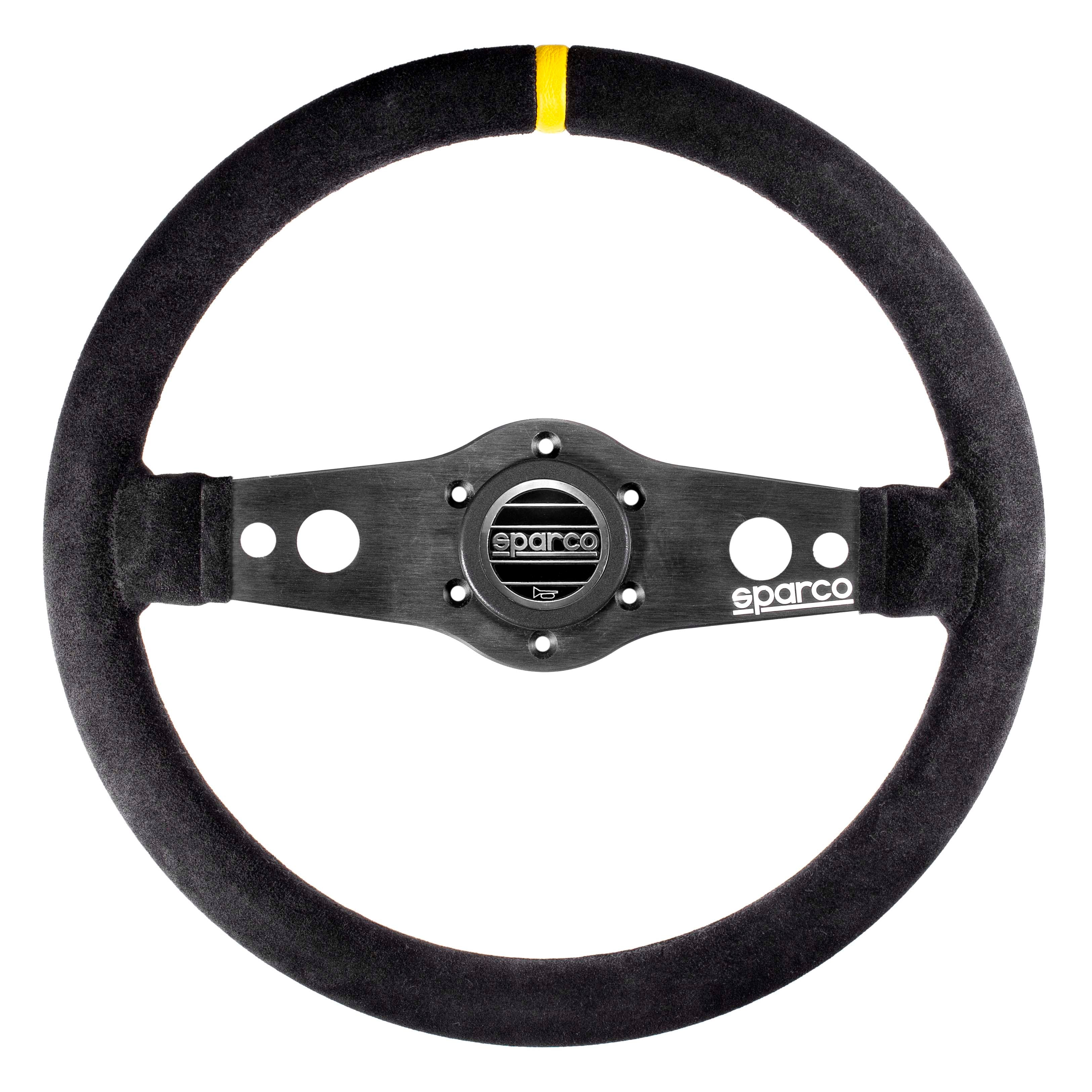Sparco R-215 Flat Steering Wheel - Suede