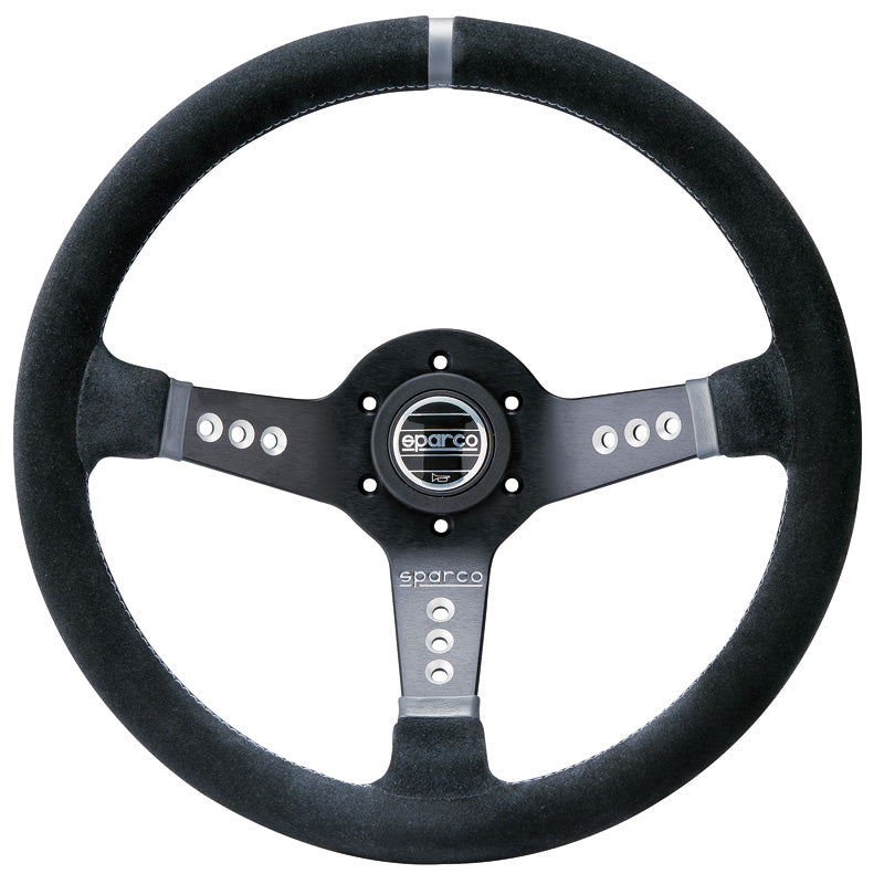 Sparco L777 Steering Wheel - Black Suede