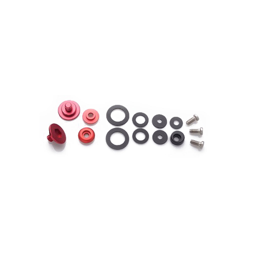 bell helmet clip replacement Spare Parts Kit for Bell Helmets with SRV-2 Pivot, Red