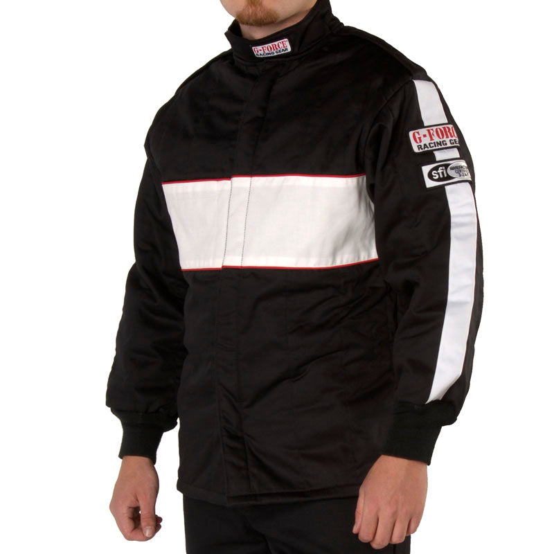 g force racing gear G-FORCE-GF505 Jacket Only Small Black