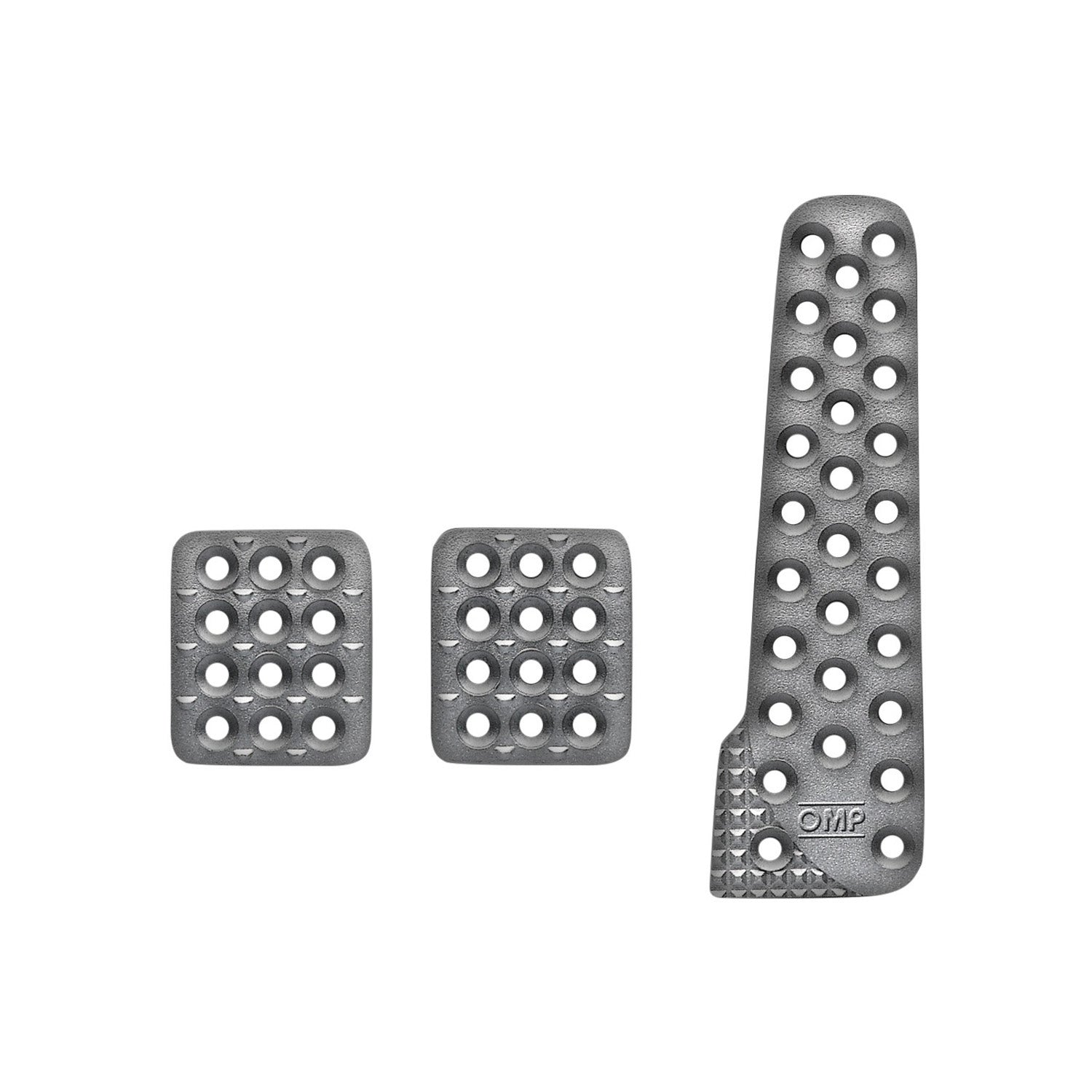 opc pedale OMP Sand-Blasted Aluminum Pedals (Set of 3)
