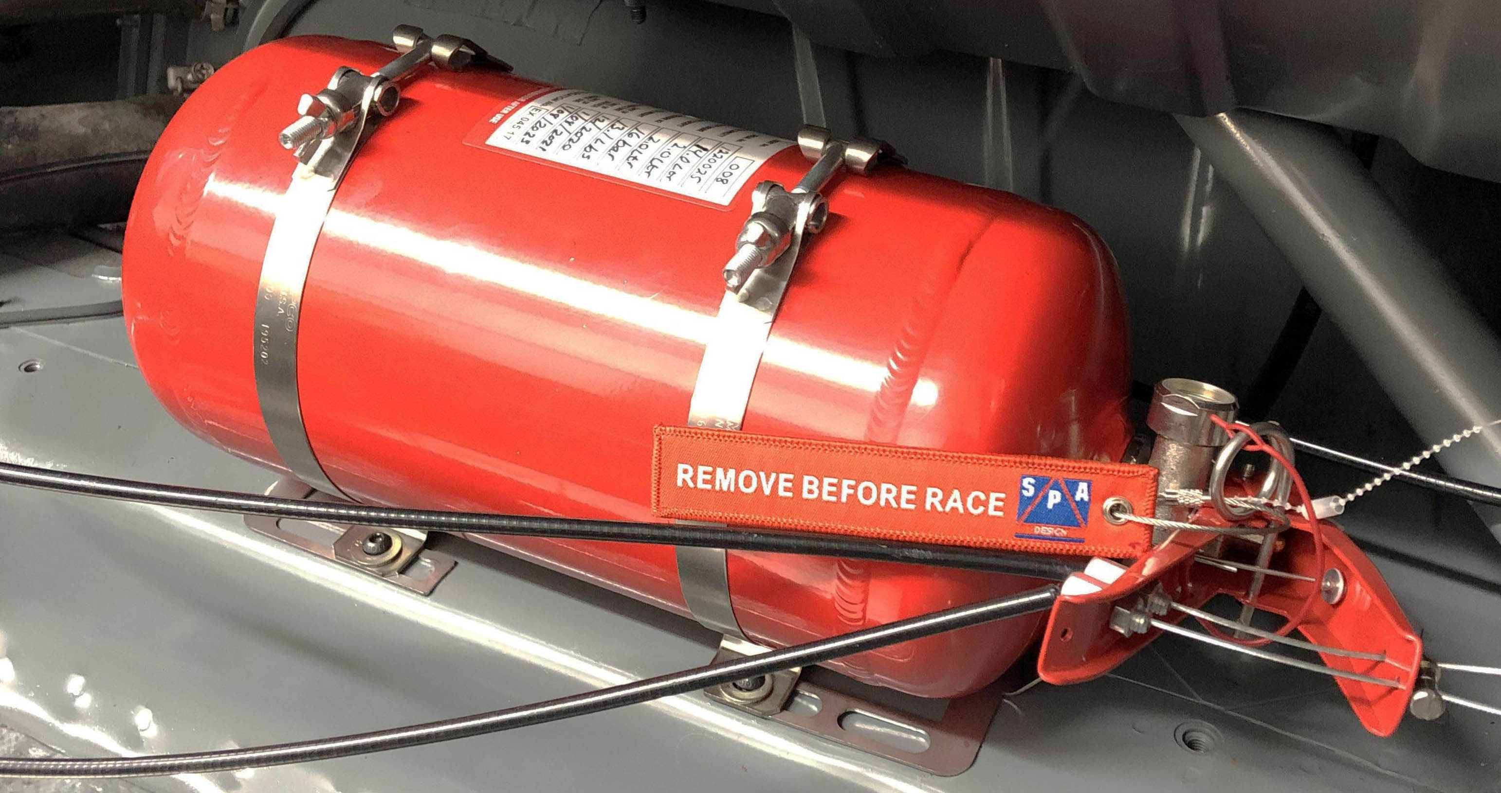 Spa Technique AFFF FIA Fire System - 4 Liter Mechanical