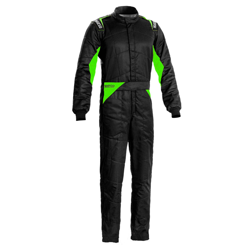 Products Sparco Sprint Racing Suit - Boot Cut Black/Green