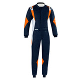 Sparco Superleggera Racing Suit - Navy/White/Orange