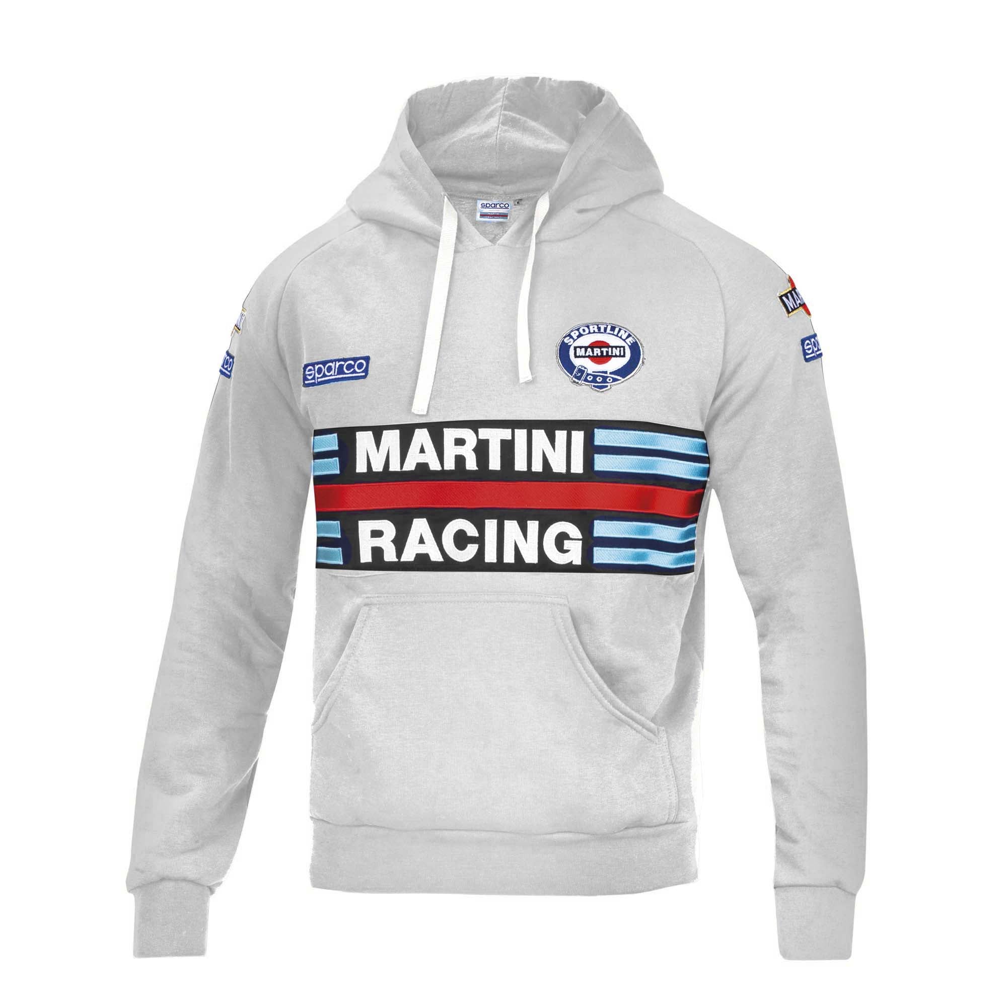 Sparco Felpa Martini-R Sportiva Uomo – Blu Celeste – Taglia XXXL