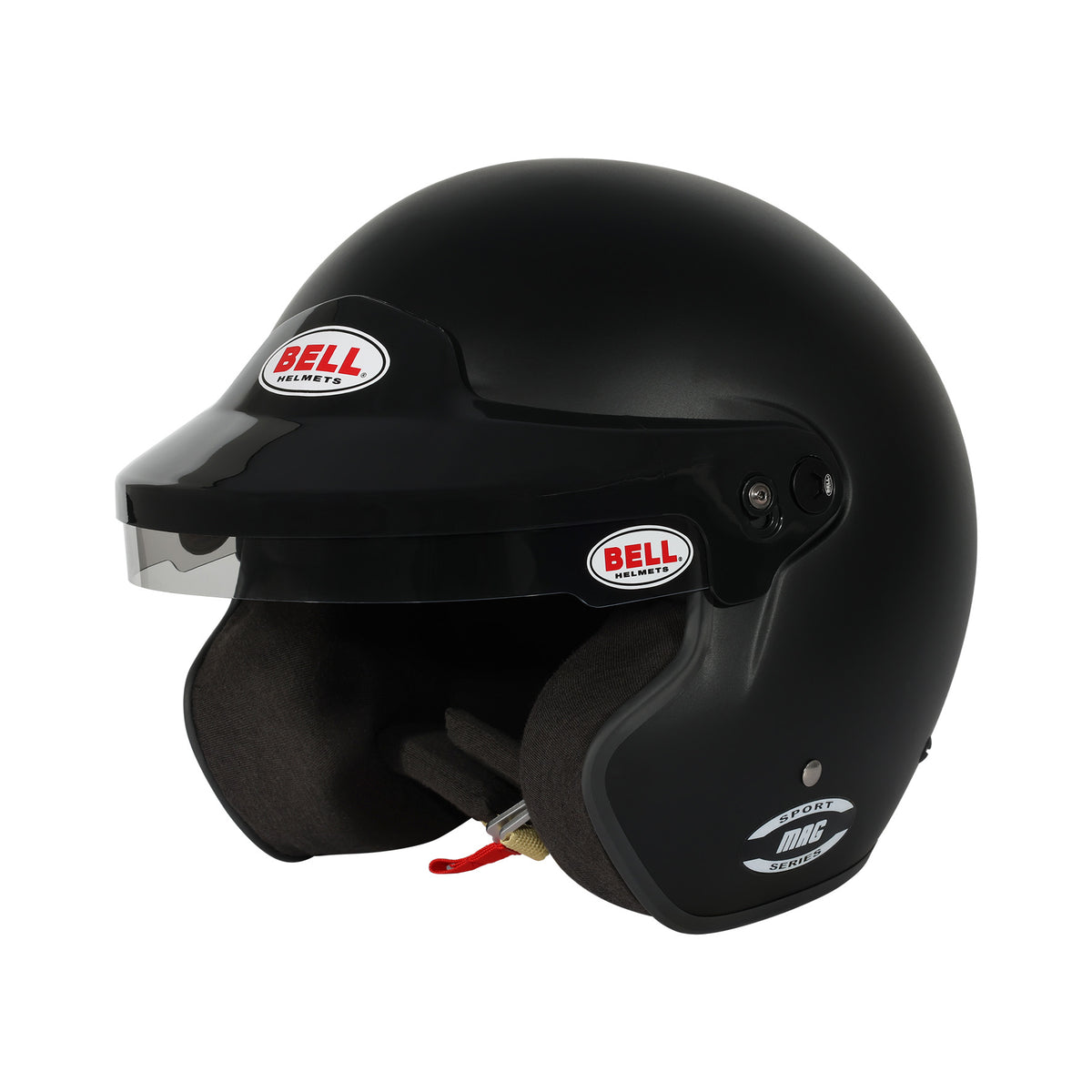 bell helmet autocross Bell MAG SPORT Open Face Motorsport Racing Helmet - Snell SA2025, Snell SA2025 | White