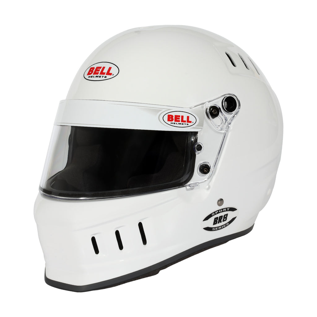 Bell BR8 SPORT Dirt Track and Off-Road Racing Helmet - Snell SA2025, Snell SA2025 | Matte Black