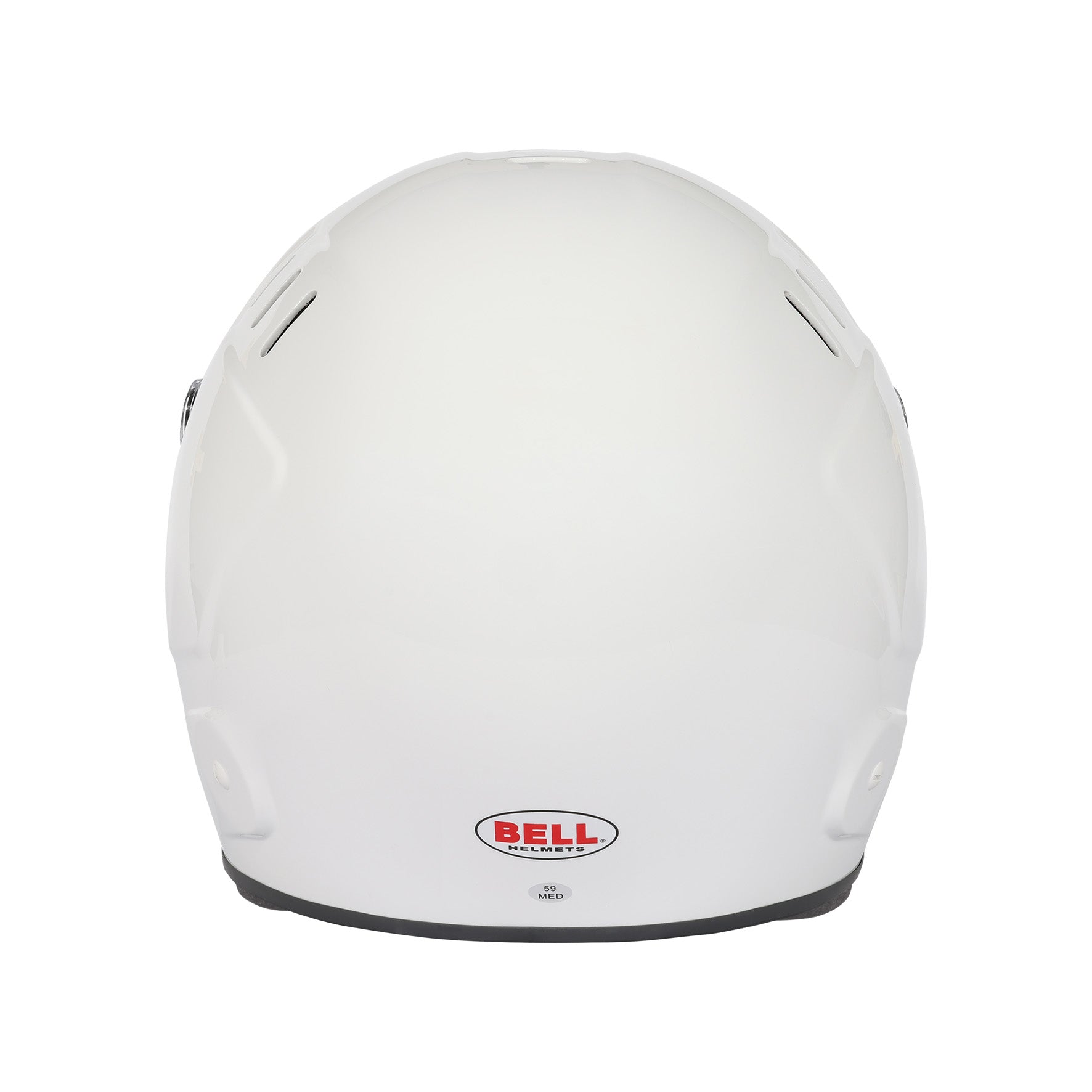 Bell BR8 SPORT Dirt Track and Off-Road Racing Helmet - Snell SA2025, Snell SA2025 | Gloss White