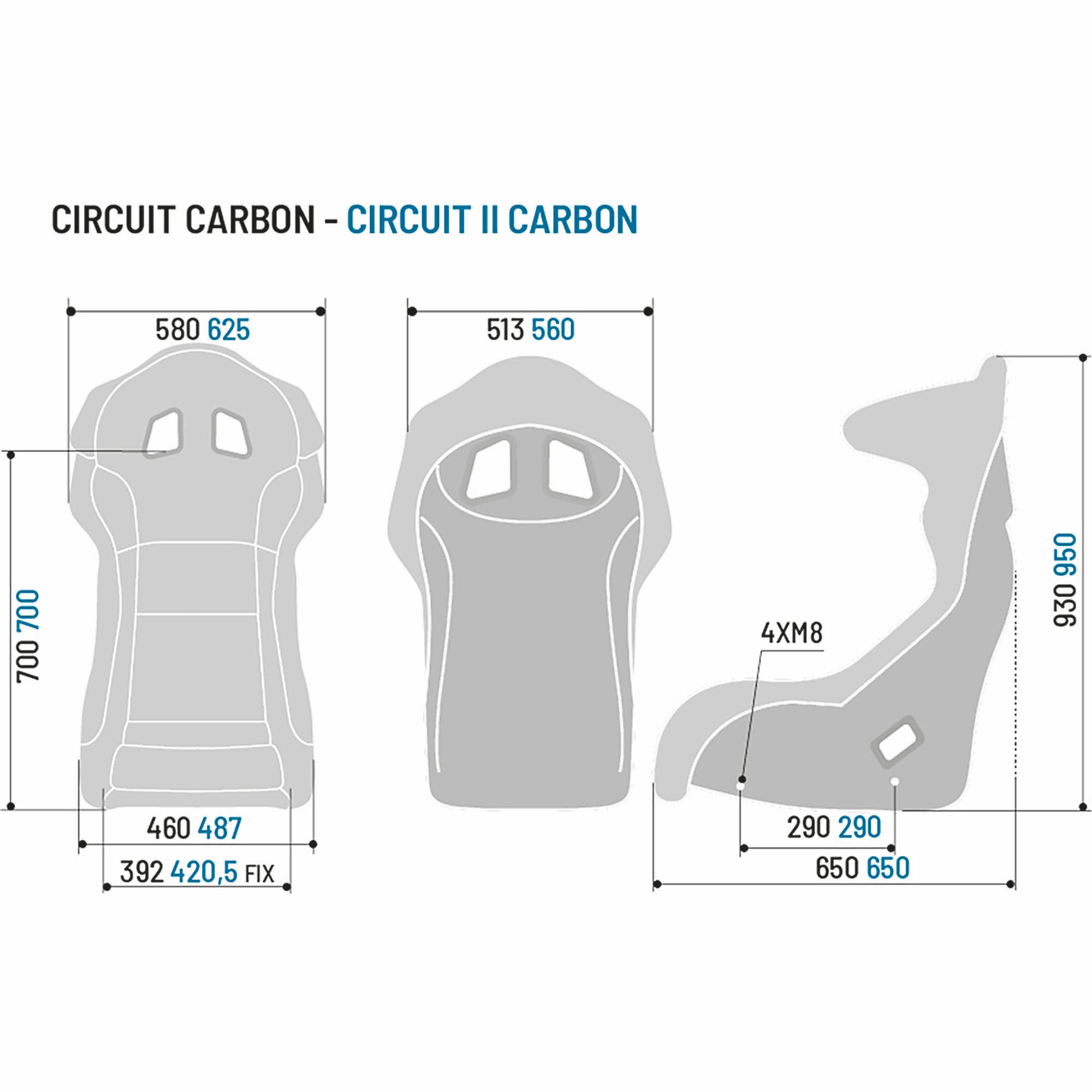Sparco Circuit Carbon Racing Seat