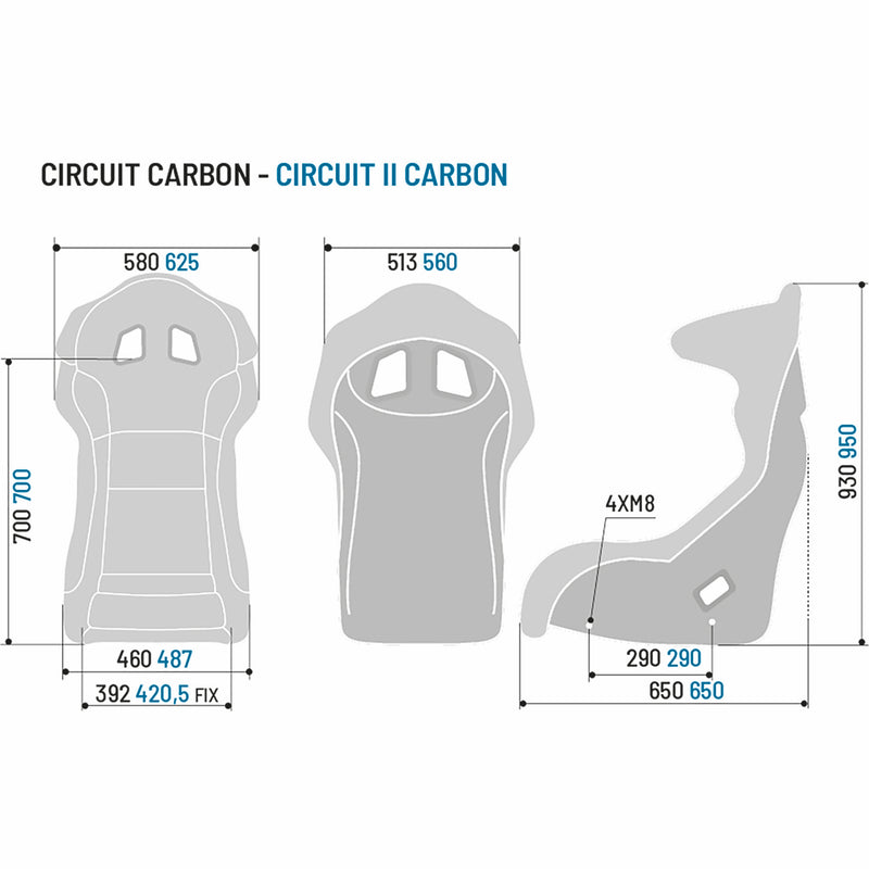 Sparco Circuit II Carbon Racing Seat