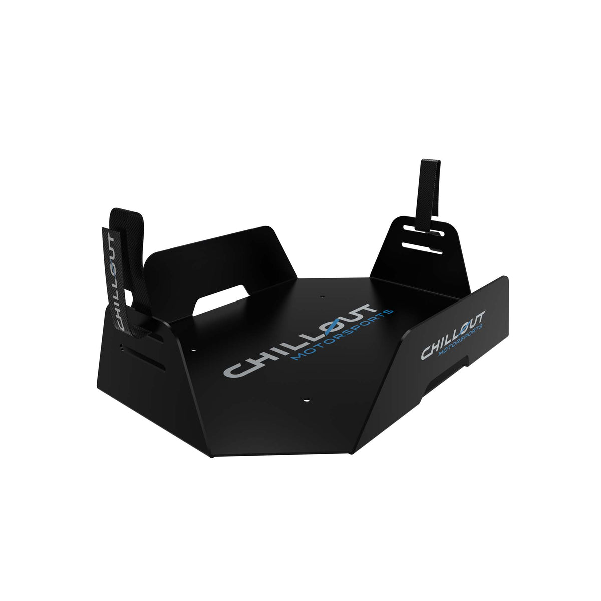 Chillout Systems IceBox mounting tray, alternate view showing aluminum tray construction