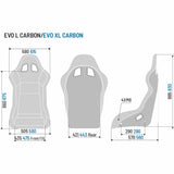 Sparco Evo L Carbon Racing Seat