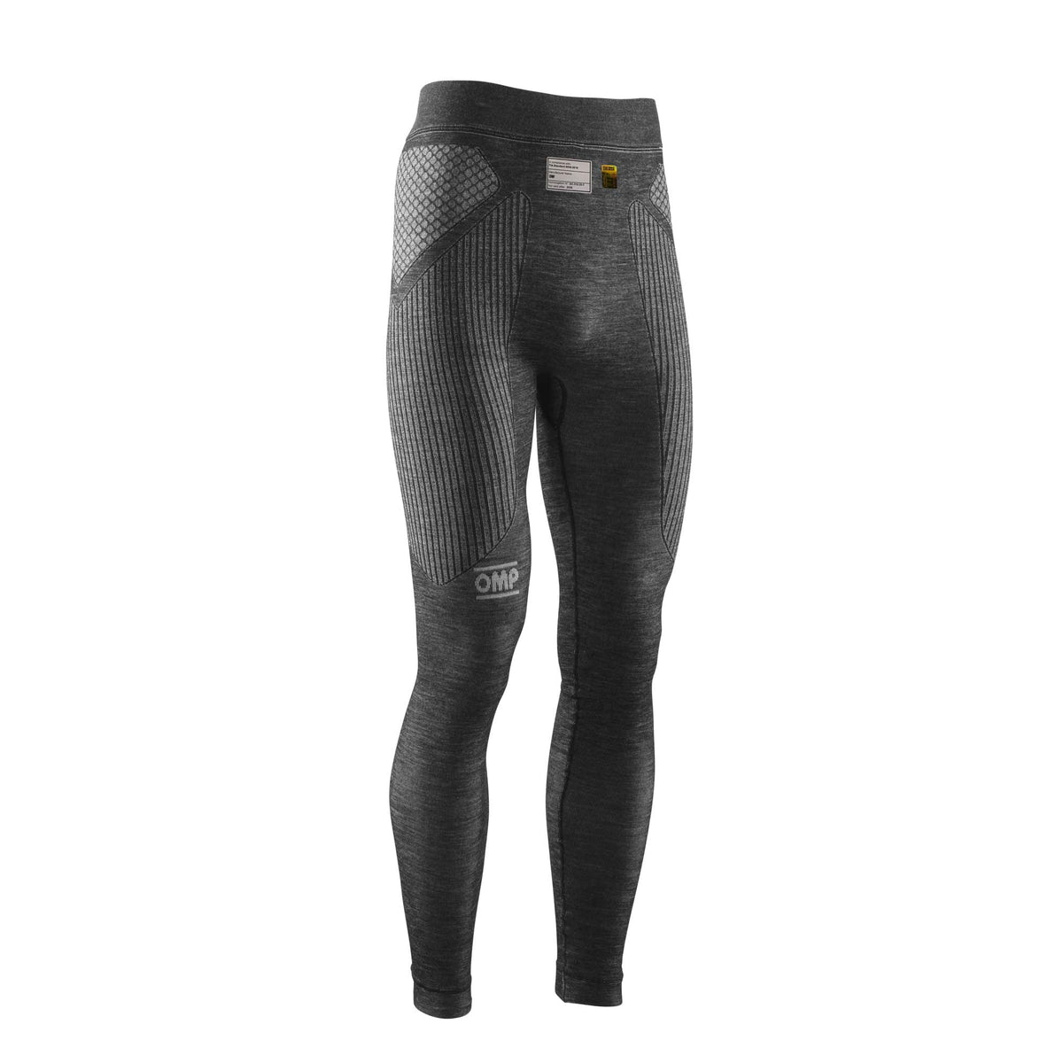 OMP Tecnica Evo v2 FIA 8856-2018 racing underpants in Anthracite with seamless construction