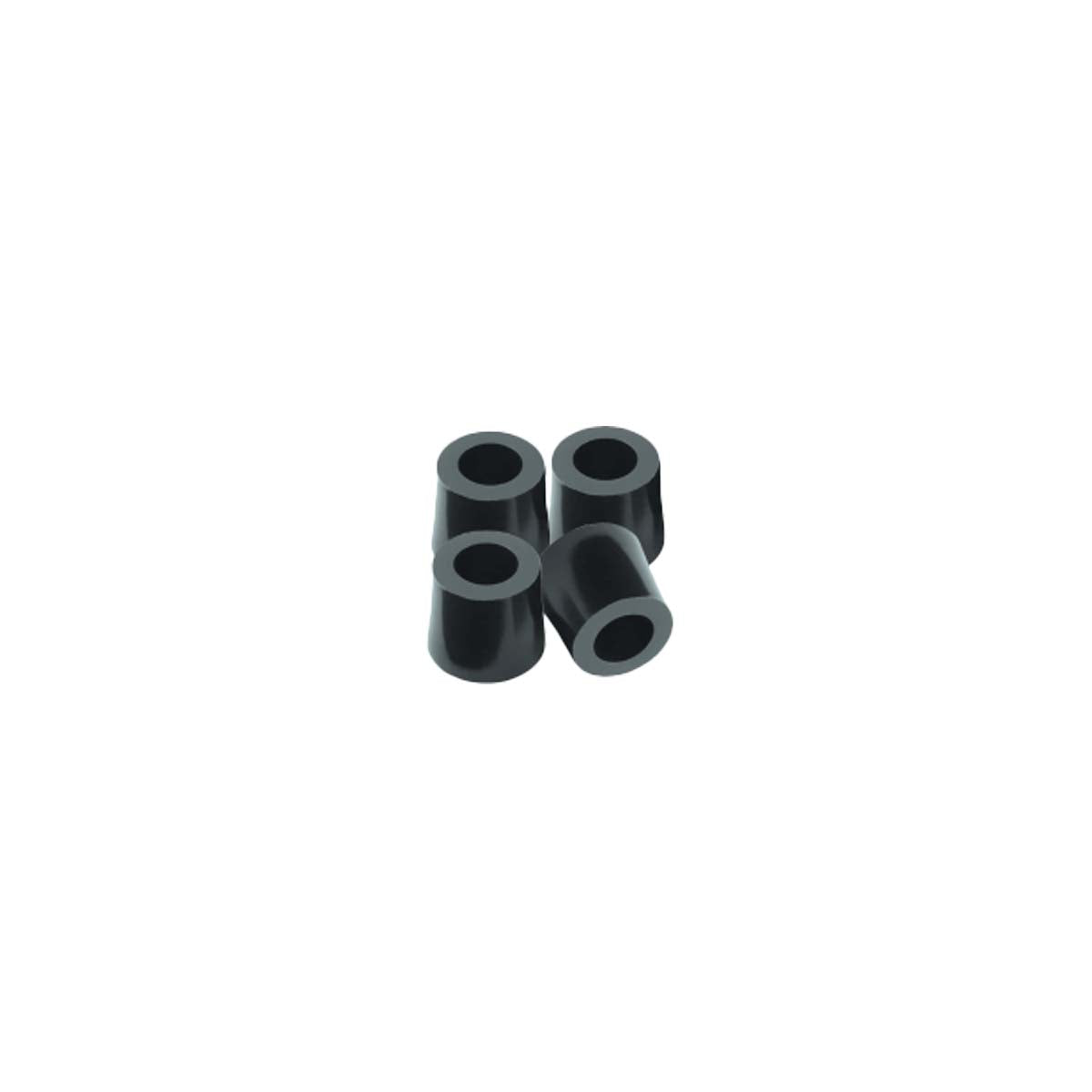 Chillout Systems rubber isolator mounts for cooling system mounting plate
