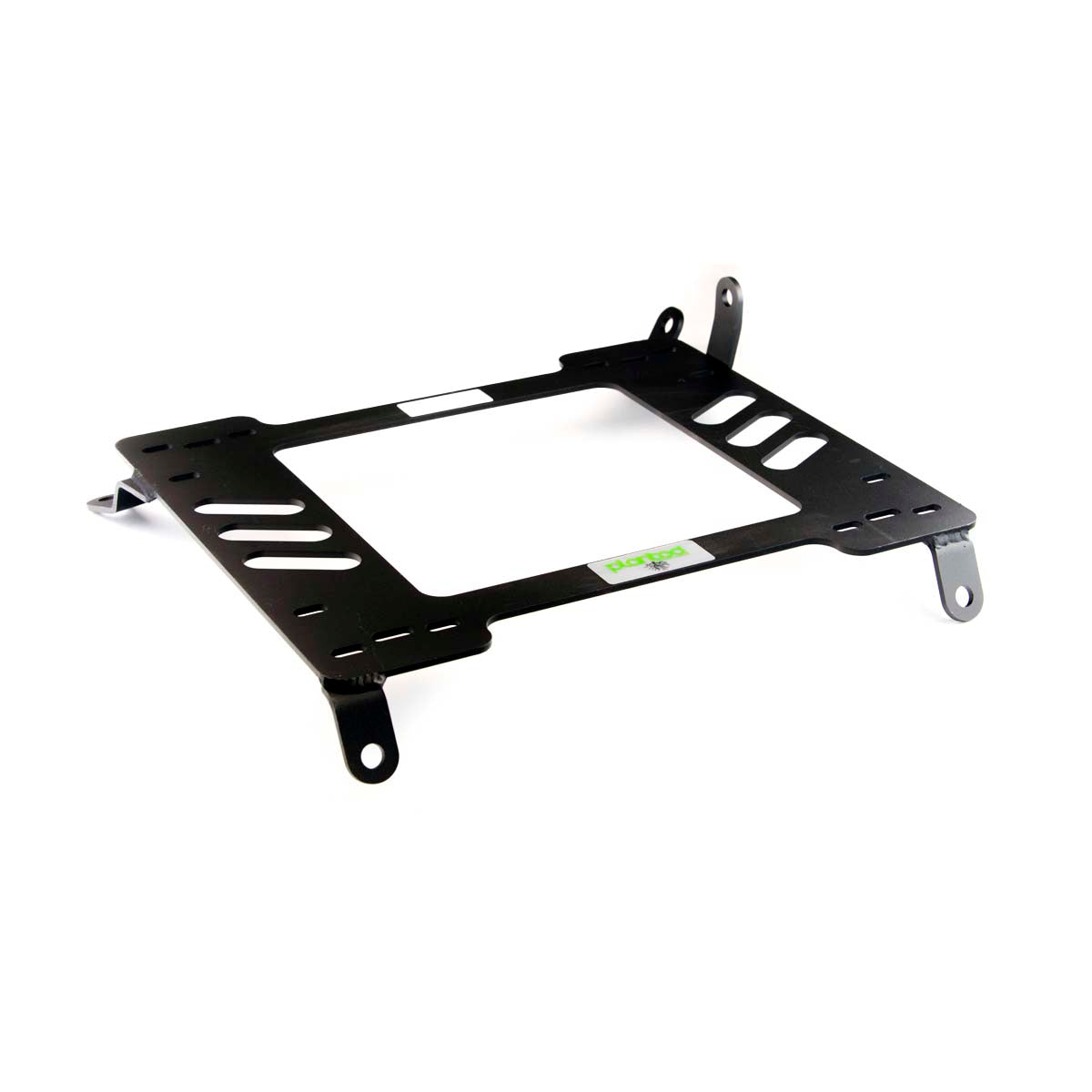 Planted seat bracket for 1993-2007 Subaru Impreza/WRX/STI, passenger side, black powder-coated steel