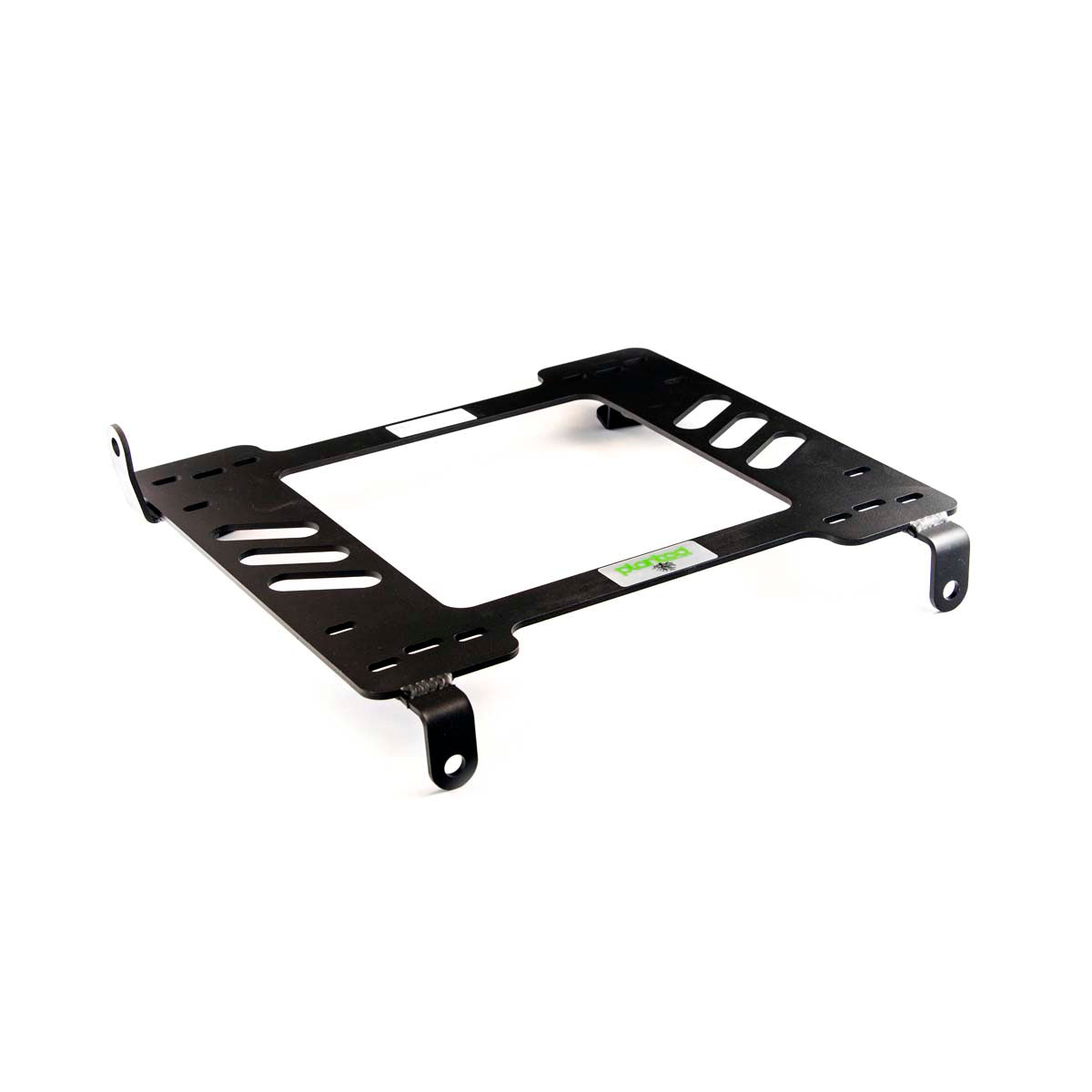 Planted seat bracket for 1994-2005 Dodge Neon, driver side, black powder-coated steel
