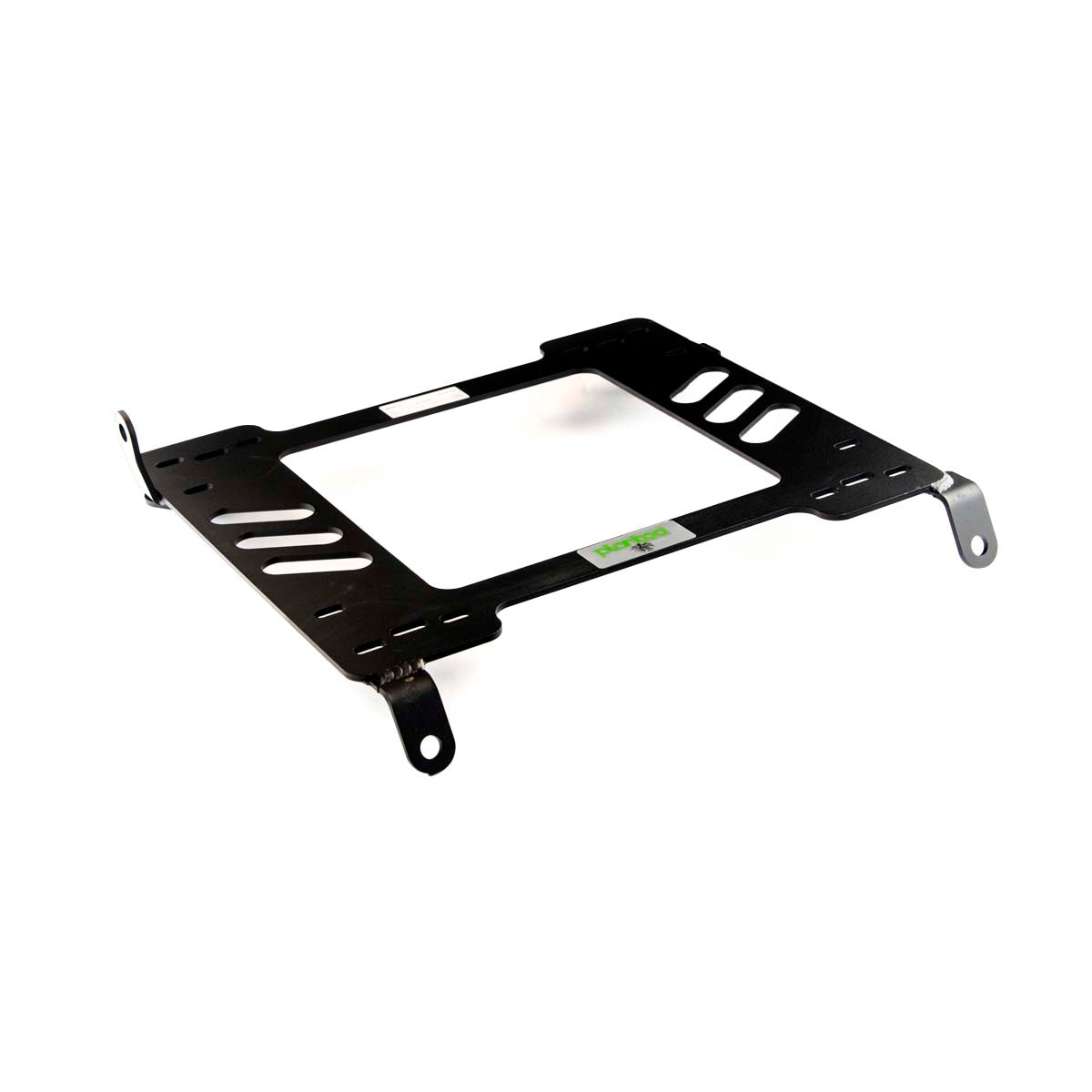 Planted seat bracket for 1996-2000 Honda Civic, driver side, black powder-coated steel