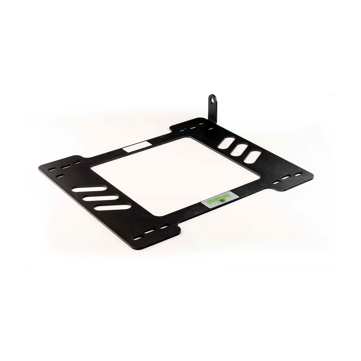 Planted seat bracket for 1974-1998 Porsche 911/928/944/968/964/993, passenger side, black powder-coated steel