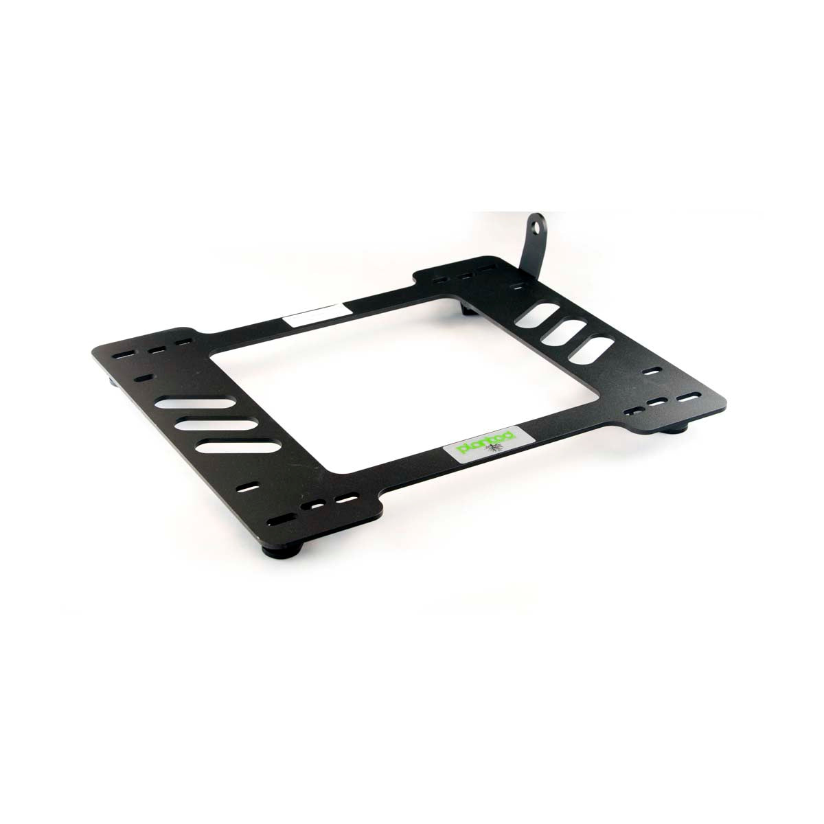 Vehicle-specific floor mounting base for 2001-2013 Mini Cooper (Excluding Countryman), passenger side, shown with Planted top plate