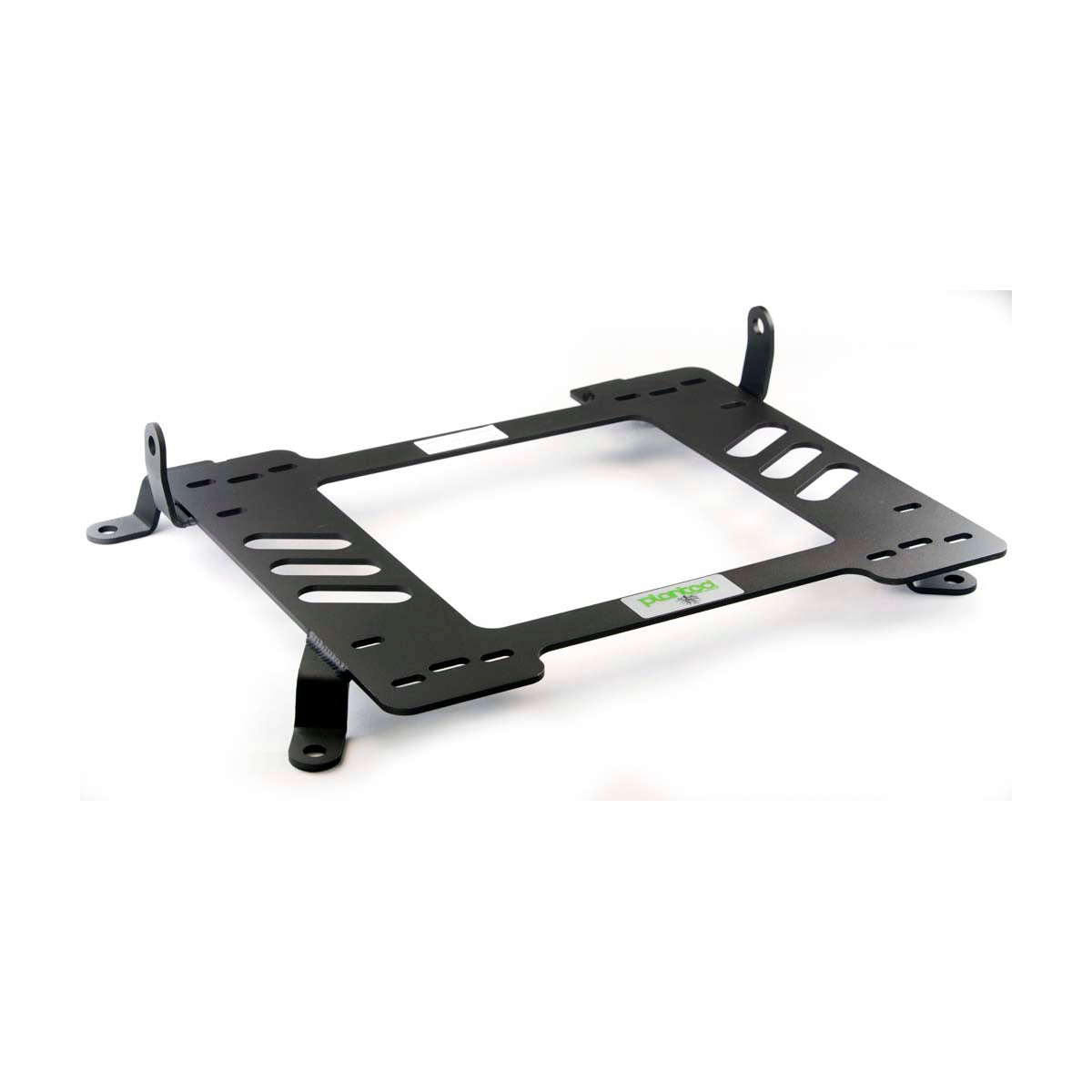 Vehicle-specific floor mounting base for 2008-2015 Audi A4/S4 (B8), passenger side, shown with Planted top plate
