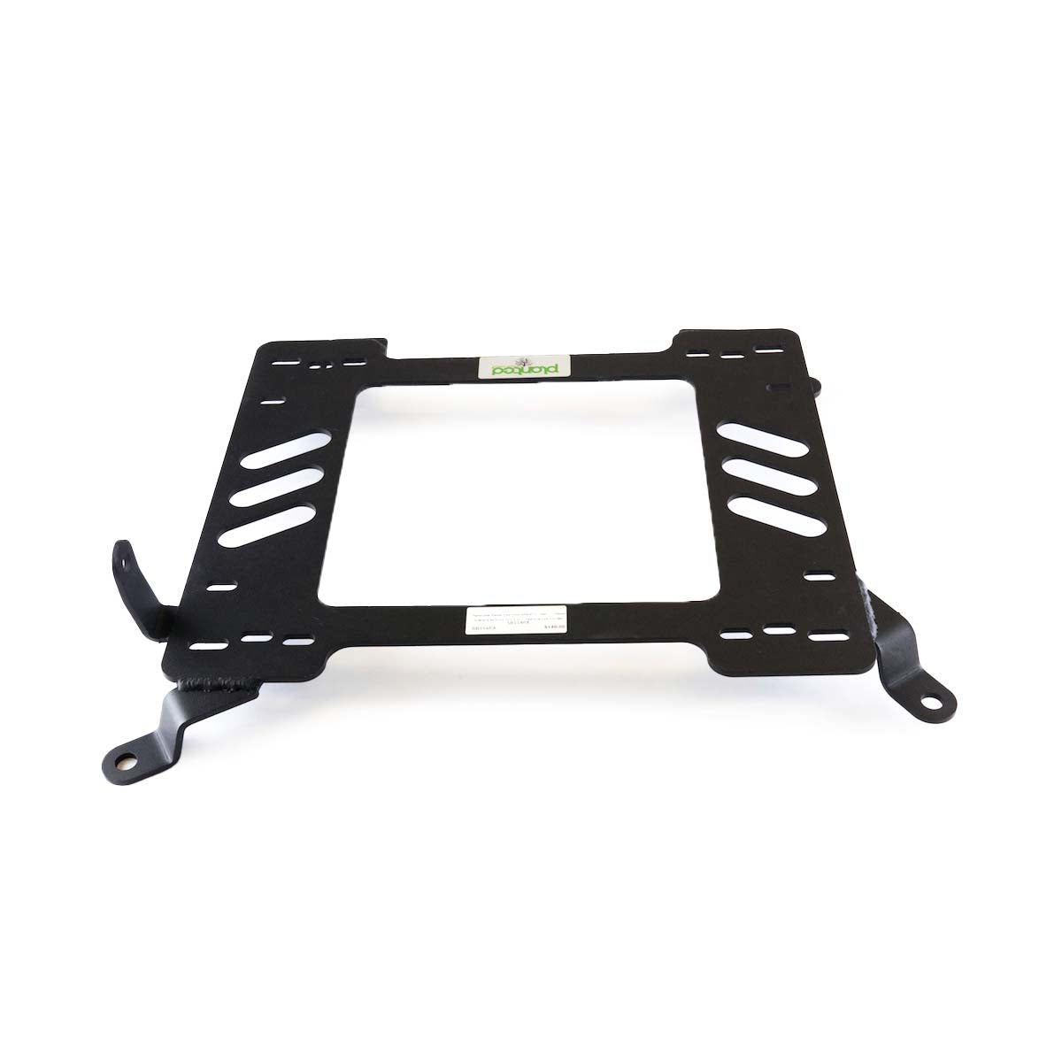 Planted seat bracket for 2008-2011 Ford Focus, passenger side, black powder-coated steel