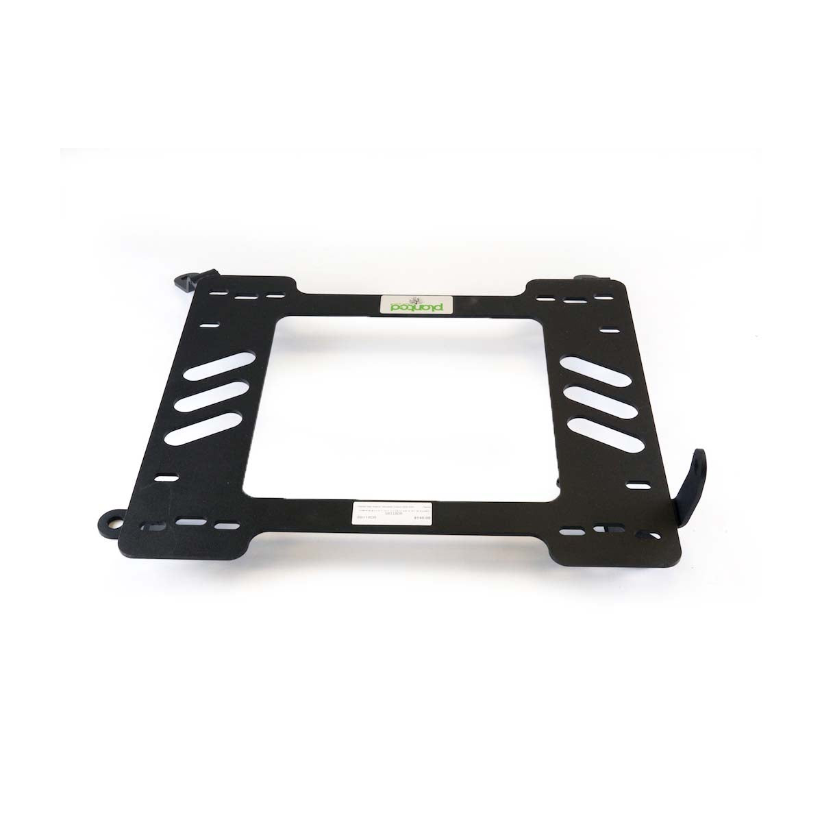 Planted seat bracket for 2000-2005 Mitsubishi Eclipse, driver side, black powder-coated steel