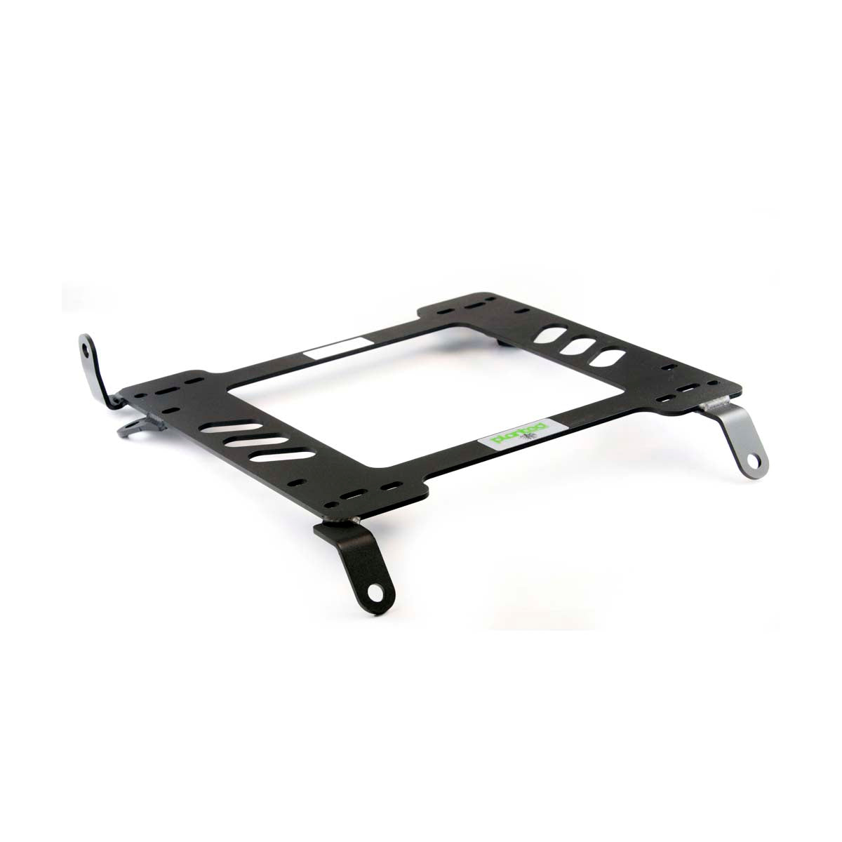 Vehicle-specific floor mounting base for 1992-1998 Mazda MX-3, driver side, shown with Planted top plate