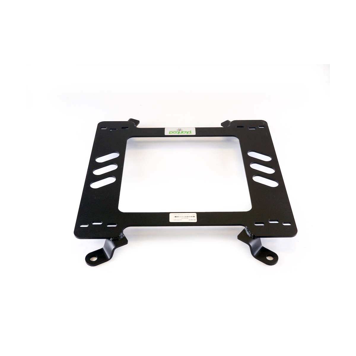 Vehicle-specific floor mounting base for 1984-1986 Ford RS200, driver side, shown with Planted top plate
