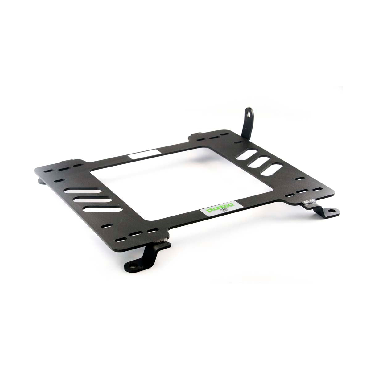 Vehicle-specific floor mounting base for 2008-2019 Ford Fiesta (Mark VI), passenger side, shown with Planted top plate