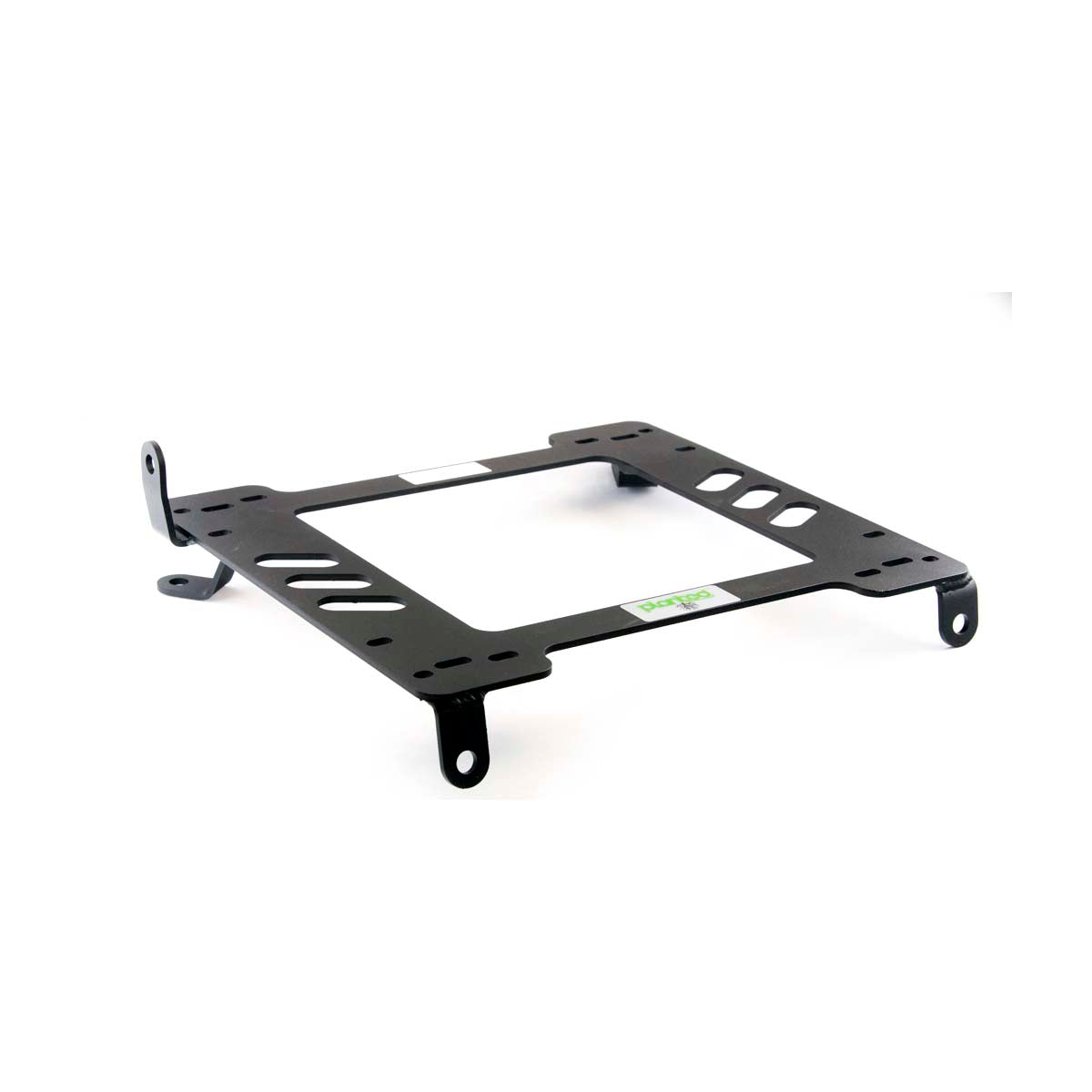 Planted seat bracket for 1984-1989 Datsun / Nissan 300ZX, driver side, black powder-coated steel