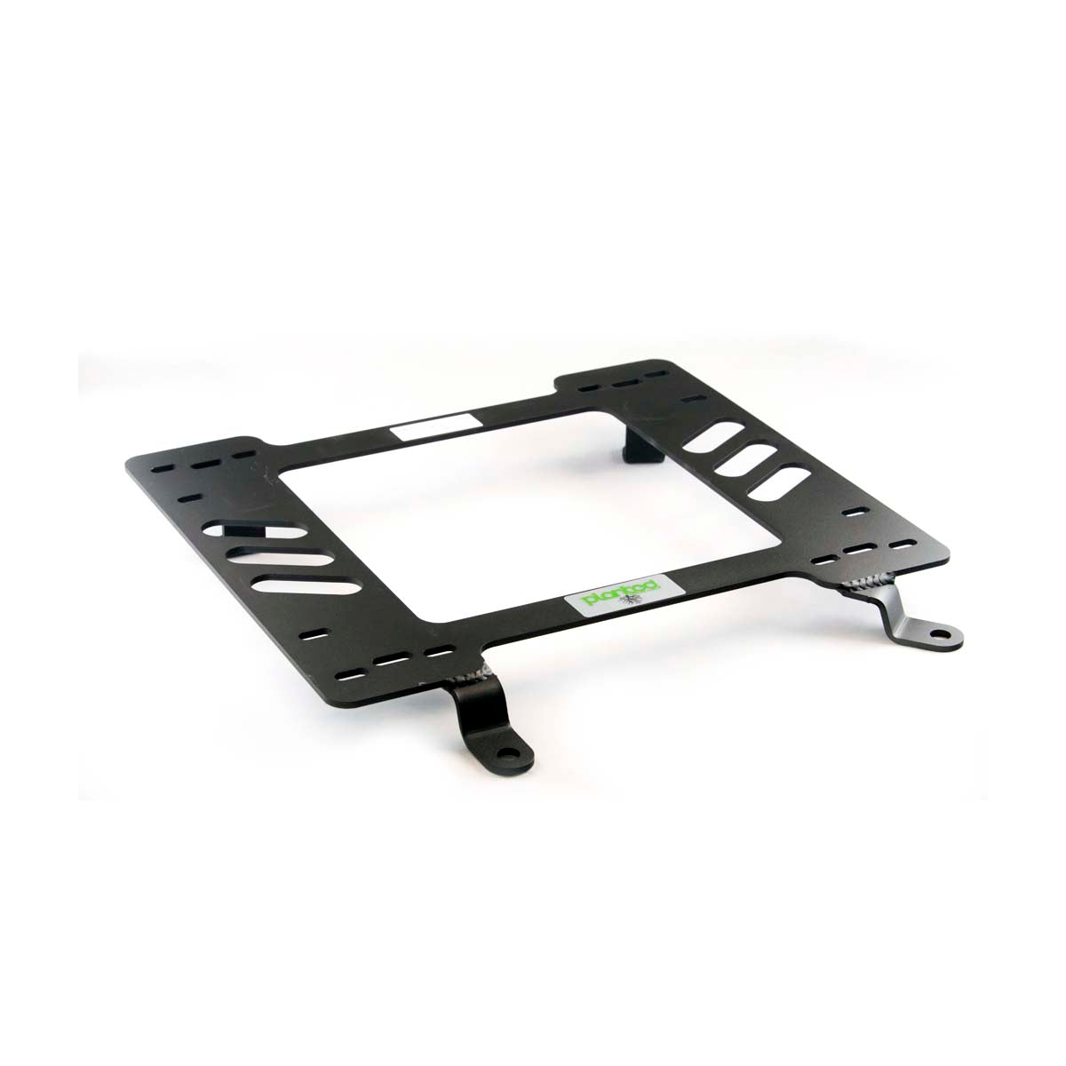 Vehicle-specific floor mounting base for 1964-1967 Chevrolet Chevelle, driver side, shown with Planted top plate