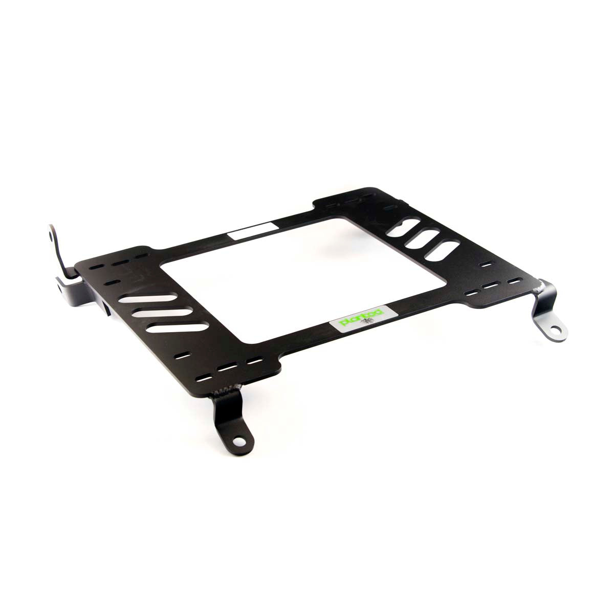 Vehicle-specific floor mounting base for 1992-2000 Lexus SC300/SC400, driver side, shown with Planted top plate