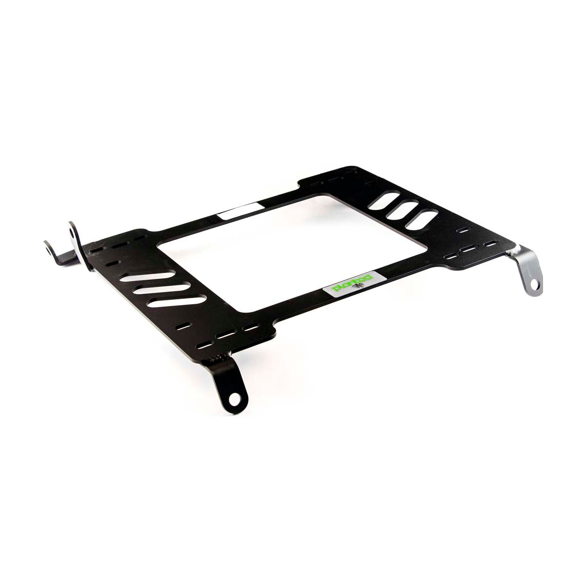 Vehicle-specific floor mounting base for 1999-2003 Acura TL, driver side, shown with Planted top plate