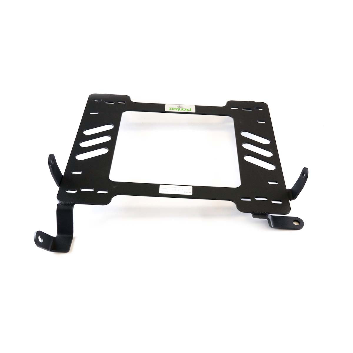 Vehicle-specific floor mounting base for 2007-2009 Mazdaspeed 3, passenger side, shown with Planted top plate
