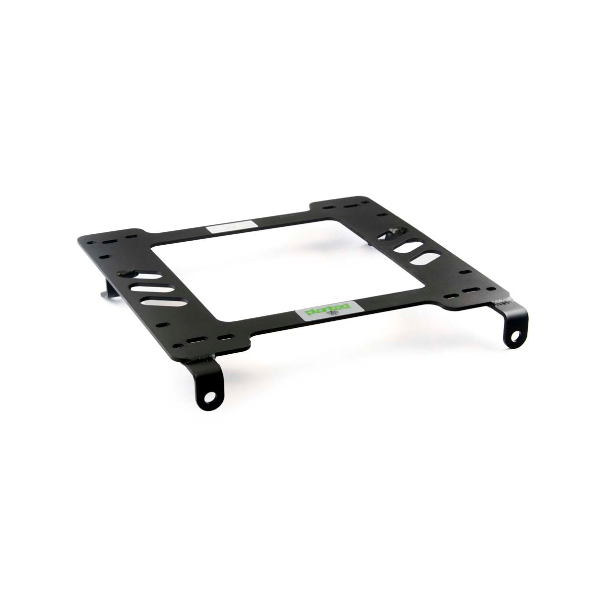 Vehicle-specific floor mounting base for 1970-1977 Toyota Celica, driver side, shown with Planted top plate