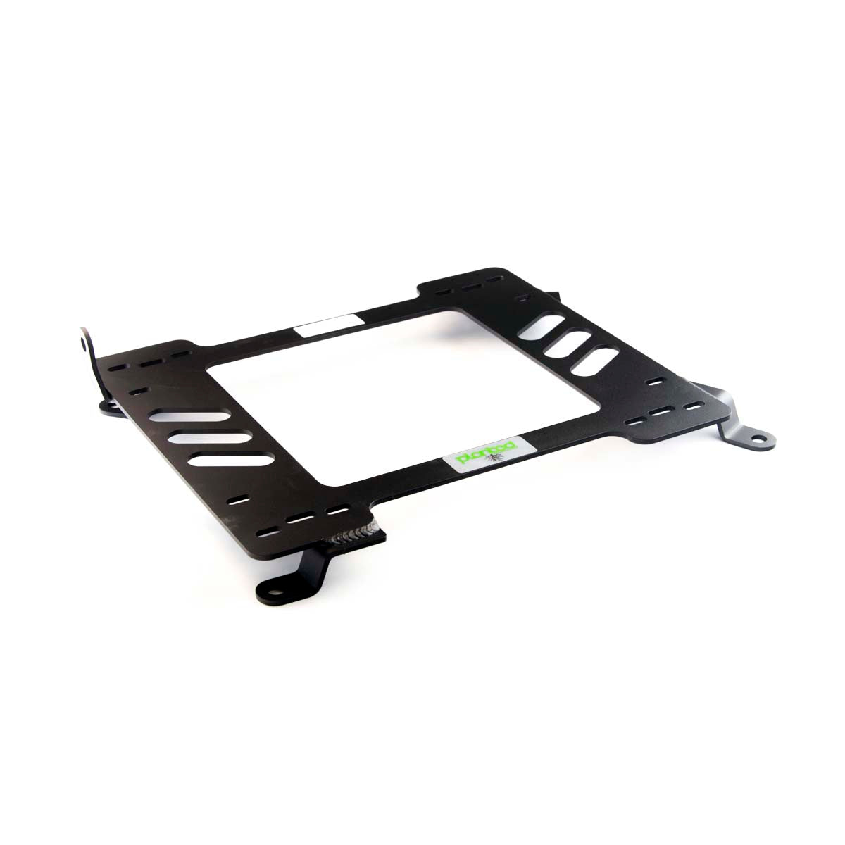 Vehicle-specific floor mounting base for 2007-2014 Audi TT (MK2), driver side, shown with Planted top plate