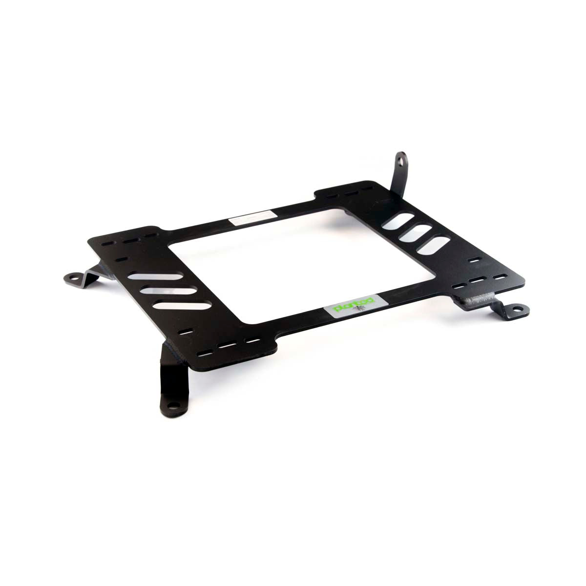 Vehicle-specific floor mounting base for 2007-2014 Audi TT (MK2), passenger side, shown with Planted top plate