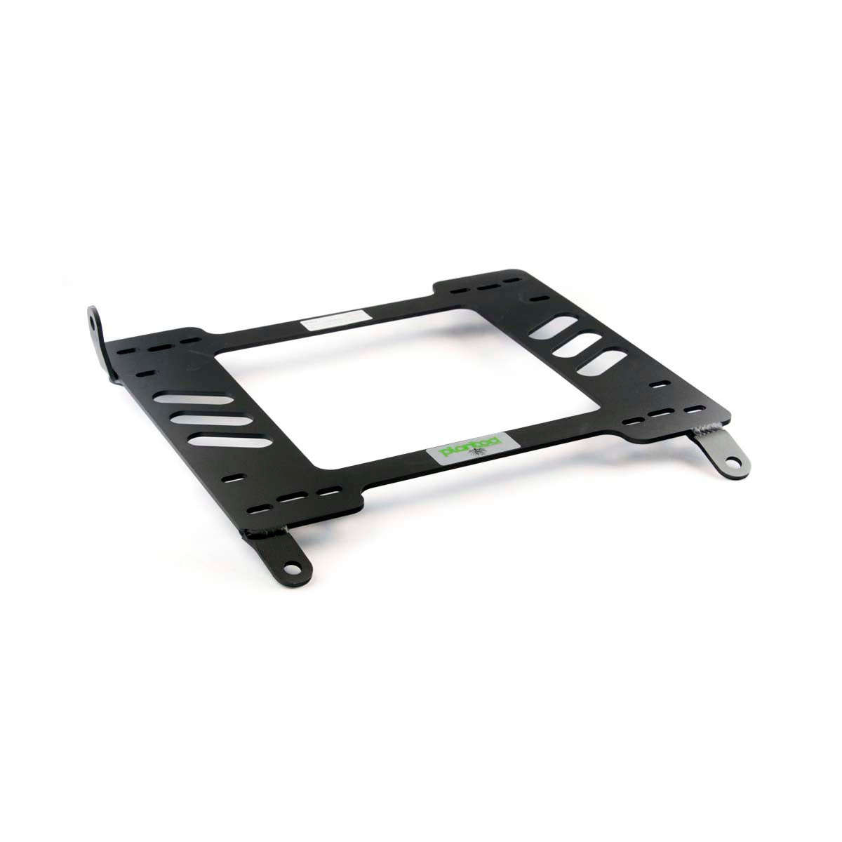 Vehicle-specific floor mounting base for 2009-2013 Kia Forte Coupe / Sedan, driver side, shown with Planted top plate