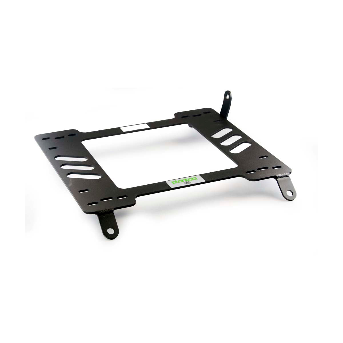 Vehicle-specific floor mounting base for 2013-2017 Subaru WRX/STI (2015+) / XV Crosstrek (4th Gen), passenger side, shown with Planted top plate