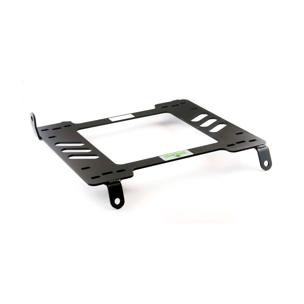 Vehicle-specific floor mounting base for 2010-2016 Honda CR-Z, driver side, shown with Planted top plate