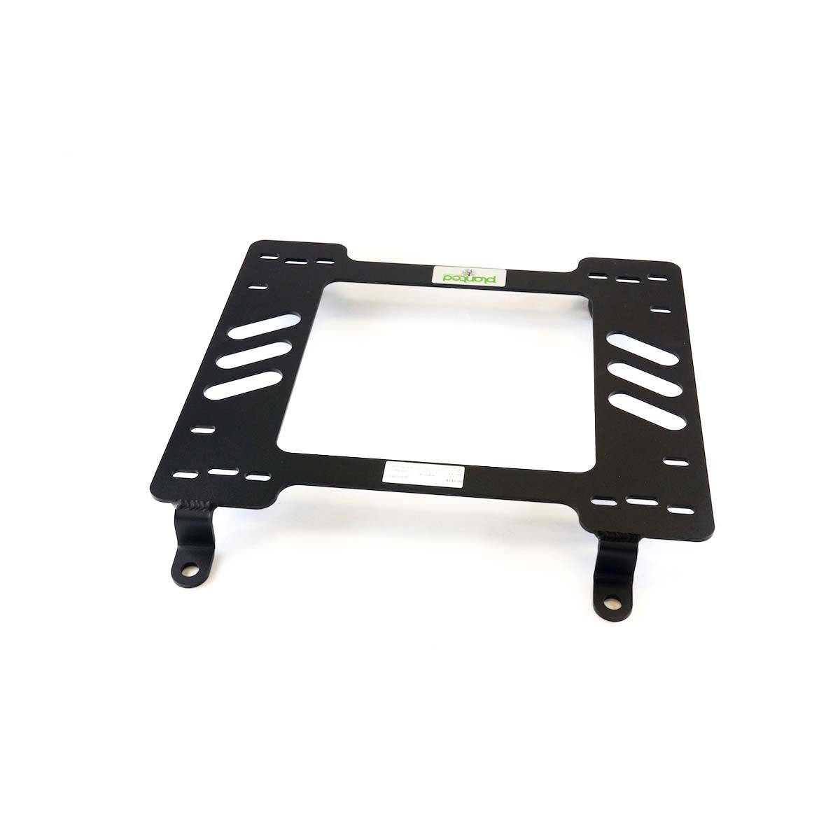 Vehicle-specific floor mounting base for 1970-1974 Pontiac Firebird, driver side, shown with Planted top plate