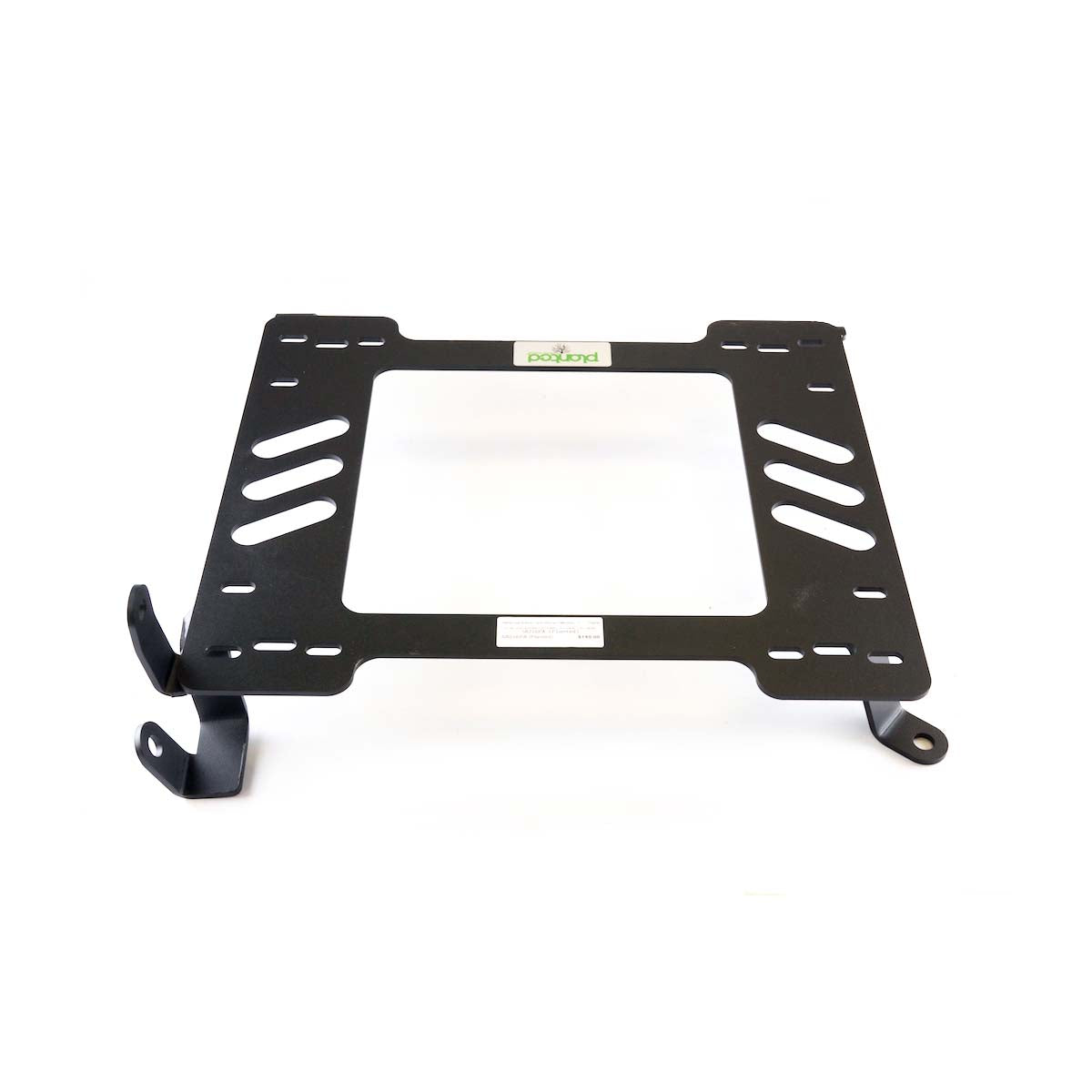 Vehicle-specific floor mounting base for 1995-2002 Toyota 4Runner, passenger side, shown with Planted top plate