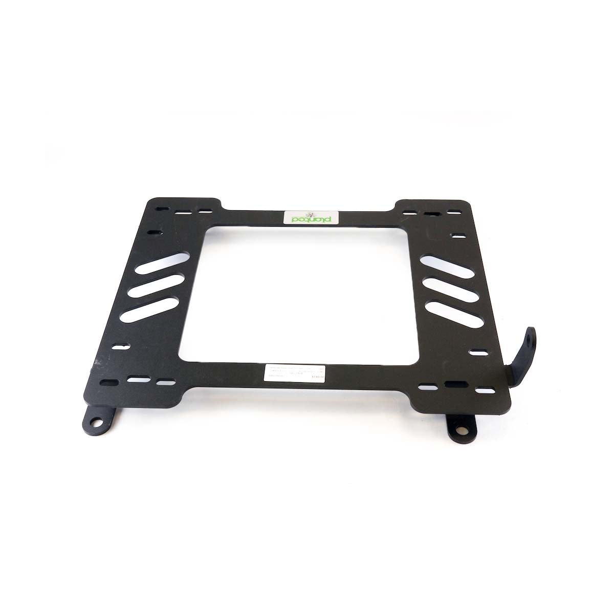 Vehicle-specific floor mounting base for 2006-2014 Suzuki SX4, driver side, shown with Planted top plate