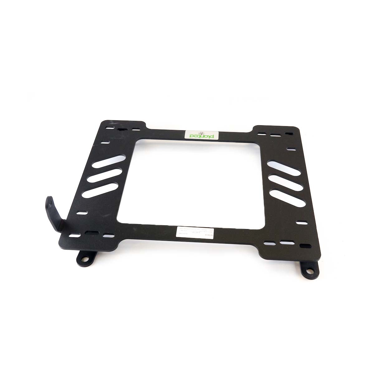 Vehicle-specific floor mounting base for 2006-2014 Suzuki SX4, passenger side, shown with Planted top plate