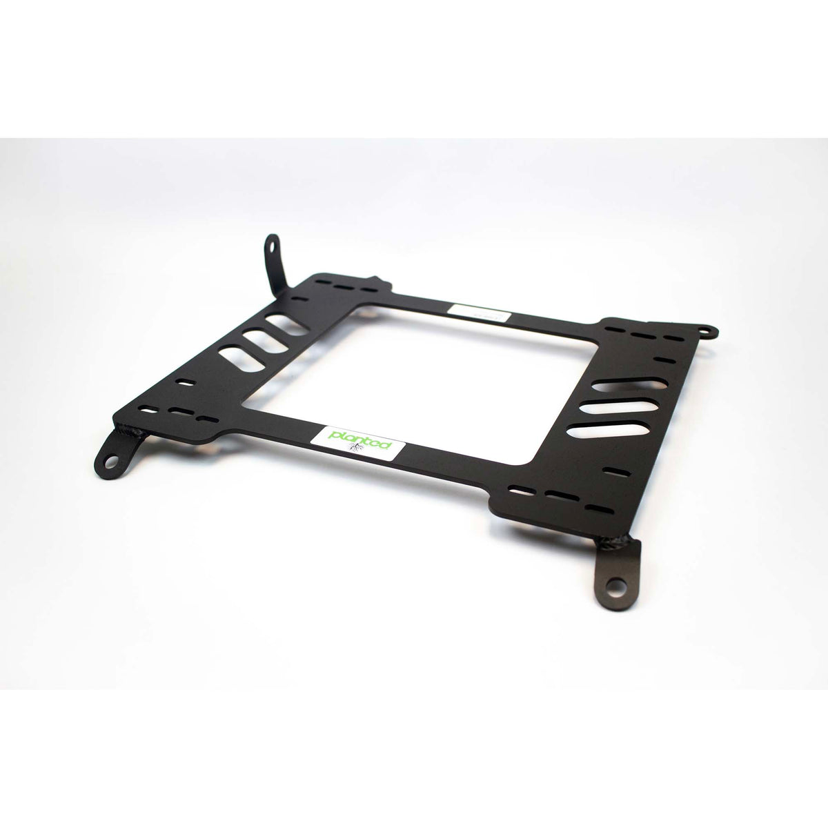 Vehicle-specific floor mounting base for 1993-1997 Ford Probe, driver side, shown with Planted top plate
