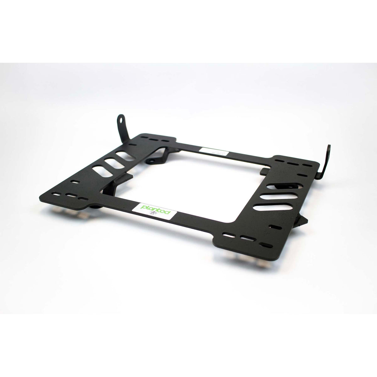 Vehicle-specific floor mounting base for 1967-1971 Ford Thunderbird, driver side, shown with Planted top plate