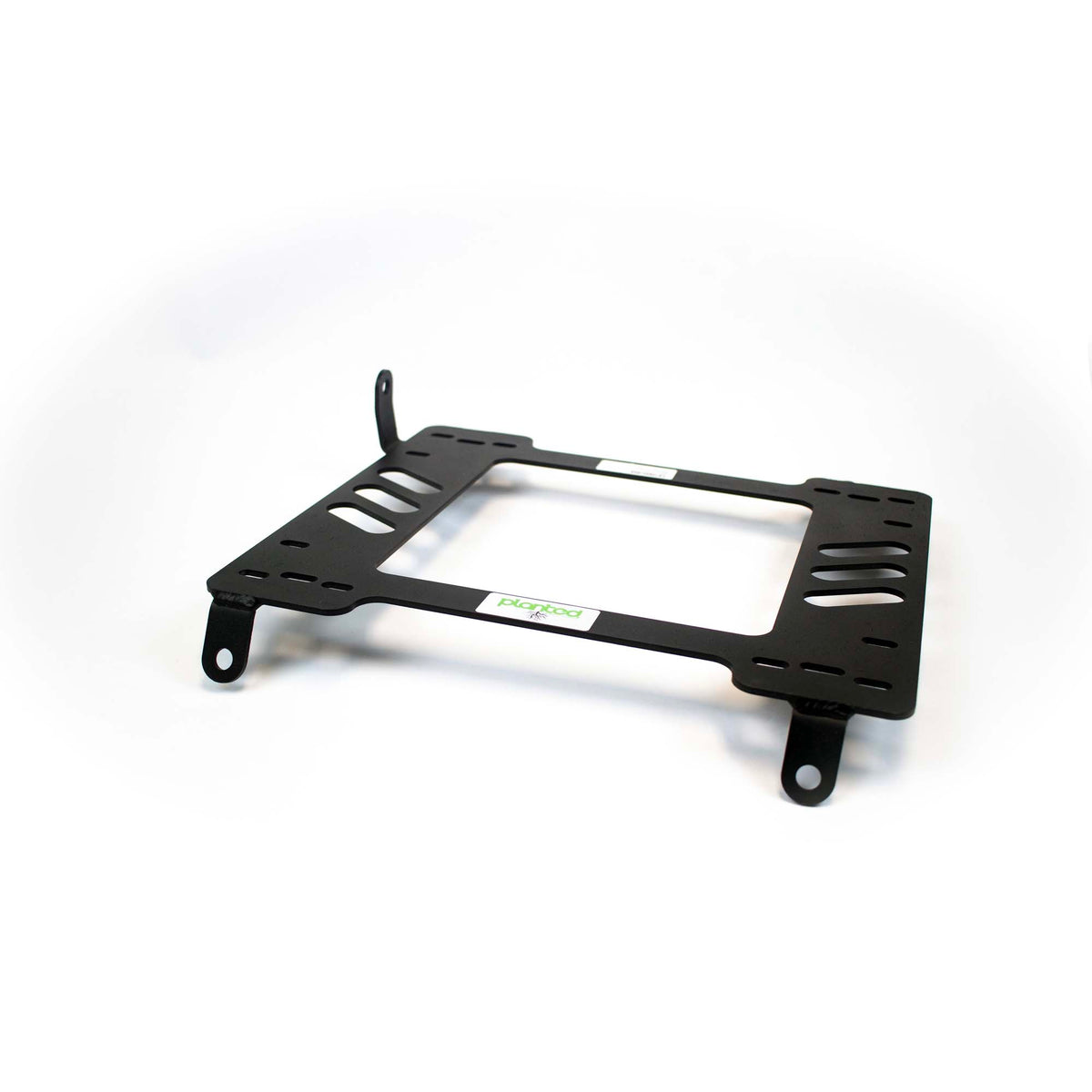 Vehicle-specific floor mounting base for 2004-2008 Acura TL, driver side, shown with Planted top plate
