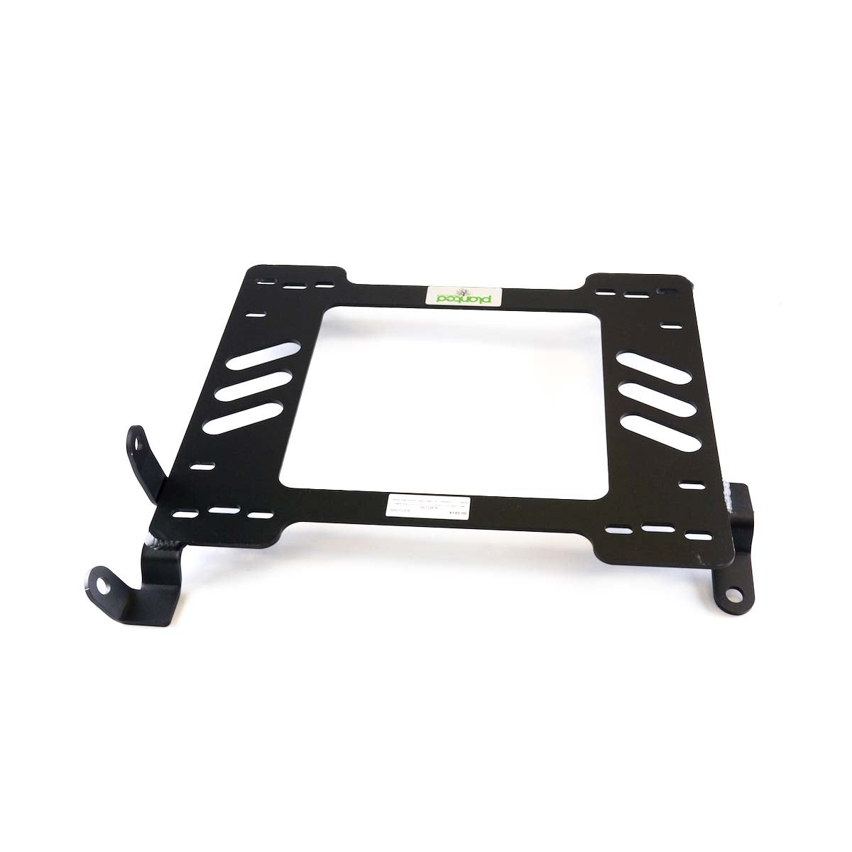 Vehicle-specific floor mounting base for 2003-2006 Subaru Baja, passenger side, shown with Planted top plate