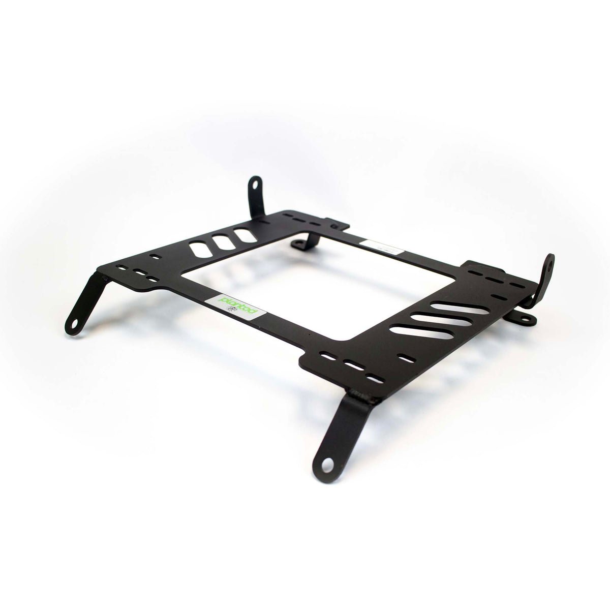 Planted seat bracket for 2009-2014 Acura TSX (2nd Gen), passenger side, black powder-coated steel