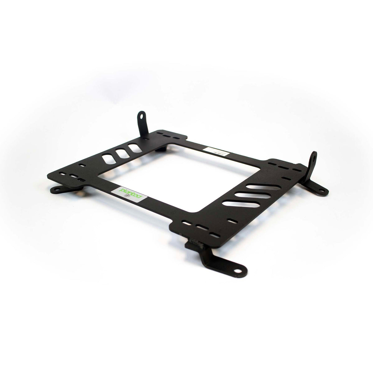 Planted seat bracket for 2007-2015 Audi Q7 (1st Gen), passenger side, black powder-coated steel